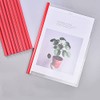 ZLYY Plastic File Folder 10mm Sliding Bar Report Covers, A4
