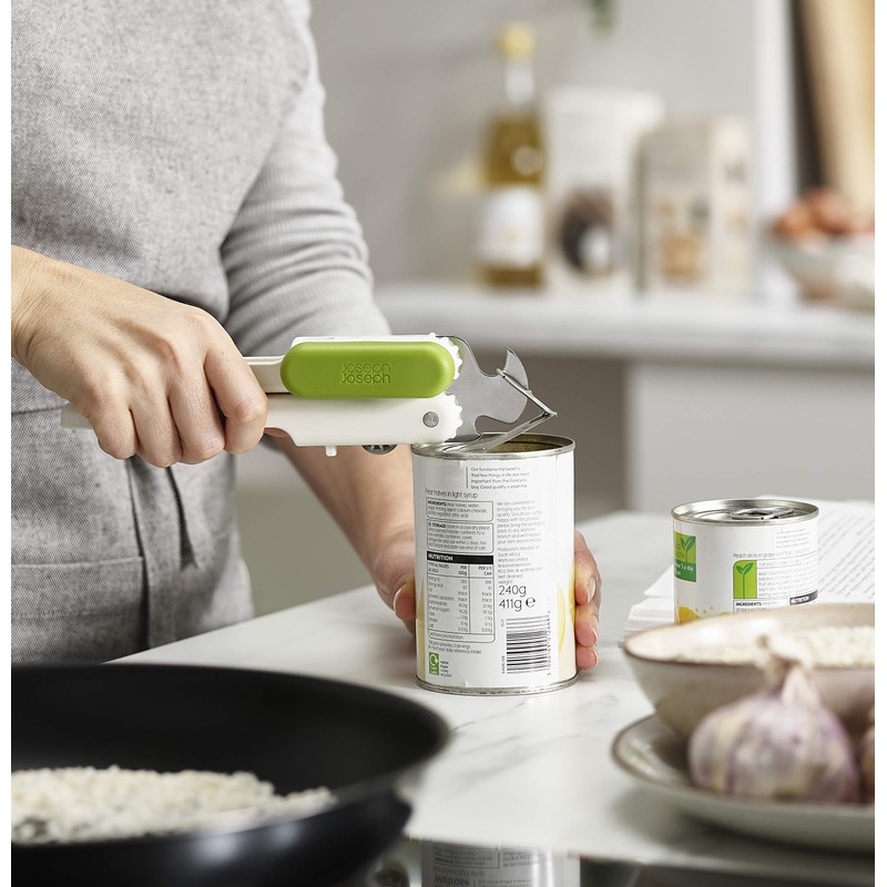 Joseph Joseph Pivot 3-in-1 Can Opener with bottle opener and ring