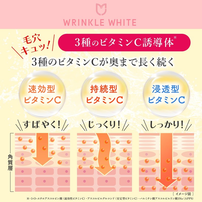 Wrinkle White NA15 Shiratama Glutathione C Serum, 1.1 fl oz