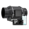 Toolazy Inline Duct Fan, Quiet 6" 405 CFM Ventilation Exhaust