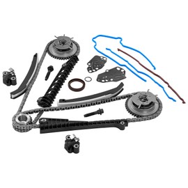 SYKRSS Engine Timing Chain Kit with Cam Phasers Compatible with Ford 2005-2014 F-150 F-250 F-350 Super Duty Expedition, Compatible with Lincoln Navigator Mark LT 5.4L V8