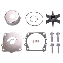 ZHENGHE 68V-W0078-00 Water Pump Impeller Repair Kit for Yamaha 75 90 115HP 4-Stroke Outboard Sierra 18-3442 F115 68V-W0078-01-00 68V-W0078-02 68V-W0078-01 68V-W0078-00-00