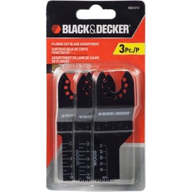 BlacK and Decker Wood Blade Assortment-3 PK