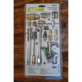 Accesorios Para Compresor De Aire Llantas Neumaticos 18 Piezas