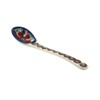 Blue Rose Polish Pottery - Red Daisy Sugar Spoon -