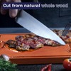 GFBEBDV Kitchen Ebony Cutting Board - with Built-in Knife Sharpener,