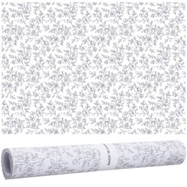 Gersoniel 10 Sheets Drawer Liners for Dresser Scented Drawer Liners Non Adhesive Scented Paper for Fragrant Home Shelf Closet(Lavender,Novel Style)