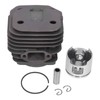 48mm Cylinder Piston Kit Cylinder Piston Circlip Set Garden Chainsaw