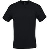 Gildan Men's Crew T-Shirts, Multipack, Style G1100, Black (6-Pack), Small