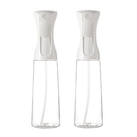 Mistifi Spray Plastic Bottle for Hair, Ultra Fine Mist, Water Mister for Hairstyling, Cleaning, Plants, Pets 12oz/350ml, Clear bottle (set of 2)