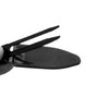 Makeup Clips, Bangs Clips, Made in Japan, Black, Set of