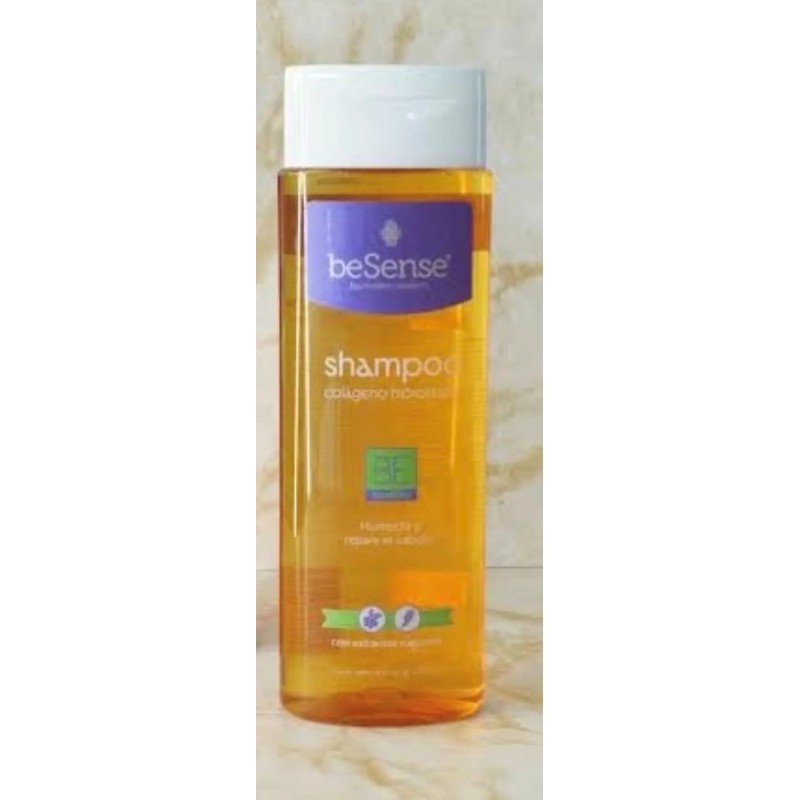 Be Sense Shampoo Colageno Hidrolizado 400ml Repara humecta