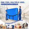 NEVERLAND Mattress Bags for Moving, Reusable Mattress Cover for Moving,