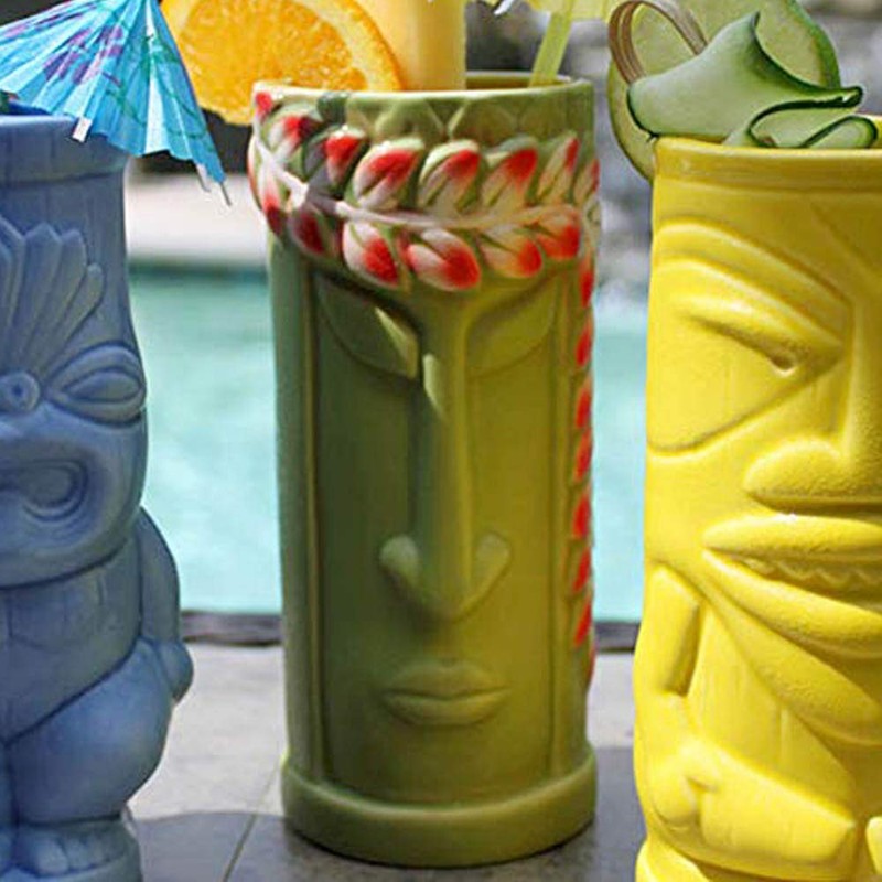 BARCONIC® Tiki Drinkware – Leaf 12oz.