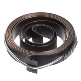 HARFINGTON Drill Press Return Spring, 35 x 8 x 0.7mm Quill Spring Feed Return Coil Spring Assembly Spring Steel Chemical Blackening Finish for Drill Press