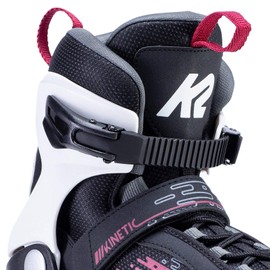 K2 Skate Women's Kinetic 80 Inline Skate BLACK_BERRY, 6