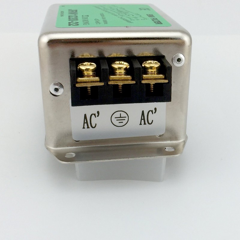 Noise Suppressor Power EMI Filter Termianl Single-Phase Line-Conditioner JIN RONG