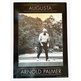 Arnold Palmer at Augusta, 18" X 25" Poster, Limited Edition