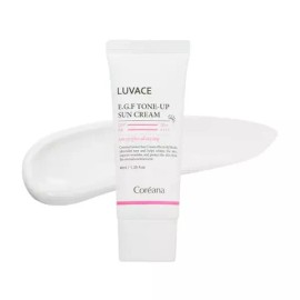 Coriana 코리아나 루바체 EGF 톤업 선크림 40ml _미백 주름개선 자외선 차단 3중 기능성 Koreana Rubach EGF Tone Up Sun Cream 40ml _ Whitening Wrinkle Improvement UV Protection 3-Function