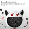 Mini Heater Rapid Heating Constant Temperature Cute Devil Shape Compact