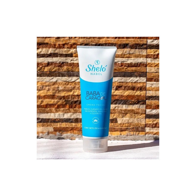 Sheló Nabel Crema Facial Baba De Caracol Antimanchas Hipoale