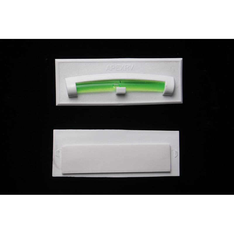 Apex RV Graduated Bubble Level, Never Fade, Long-Lasting, Precision Leveling,