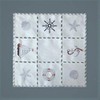 Raebel Tablecloth Table Runner Table Cloth Maritime Embroidery Wool White