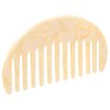 FOMIYES Curly Hair Detangling Comb Anti-static Wide Tooth Teasing Hair