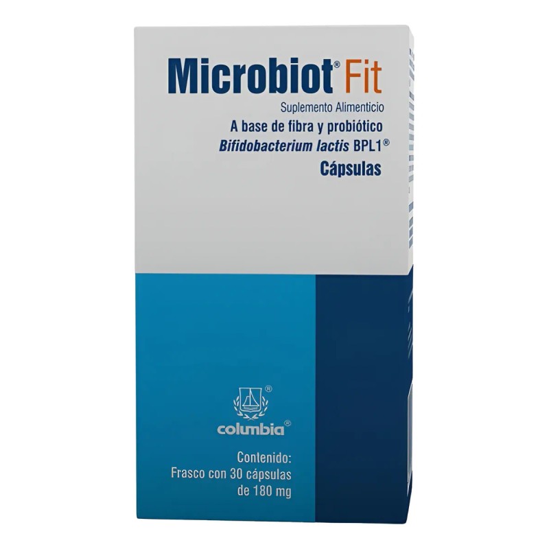 Microbiot Fit 30 Caps, Bifidobacterium Lactis Bpl-1