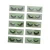 Minkissy 10 Pairs Mixed Eyelashes Set Lash Extensions Natural False