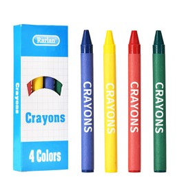 Rarlan Crayons Bulk, 4 Classic Colors, 200 Boxes, 800 Count Crayons