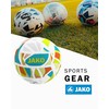 JAKO Iconic Mini Ball White/Cyan/Neon Yellow, 1