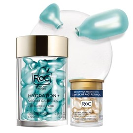 RoC Multi Correxion Hyaluronic Acid Night Serum Capsules  30 CT,  RoC Retinol Capsules 7 CT, Anti-Aging Care, Daily Face Moisturizer, Wrinkle...      