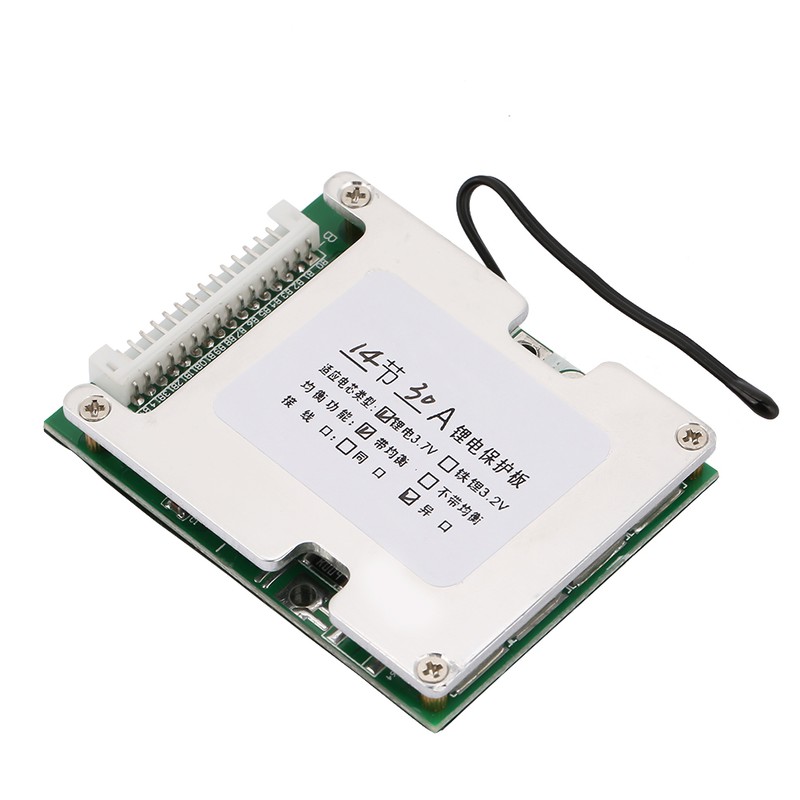 14S 30A Lithium Battery Protection BMS PCB Board with Balance