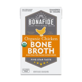 Bonafide Provisions Fresh Organic Chicken Bone Broth, 16.9oz - 6 Pack