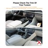 Double-Layer Center Console Organizer For 2025 Hyundai Tucson(Limited)/2025 Tucson Hybrid(Blue/SEL