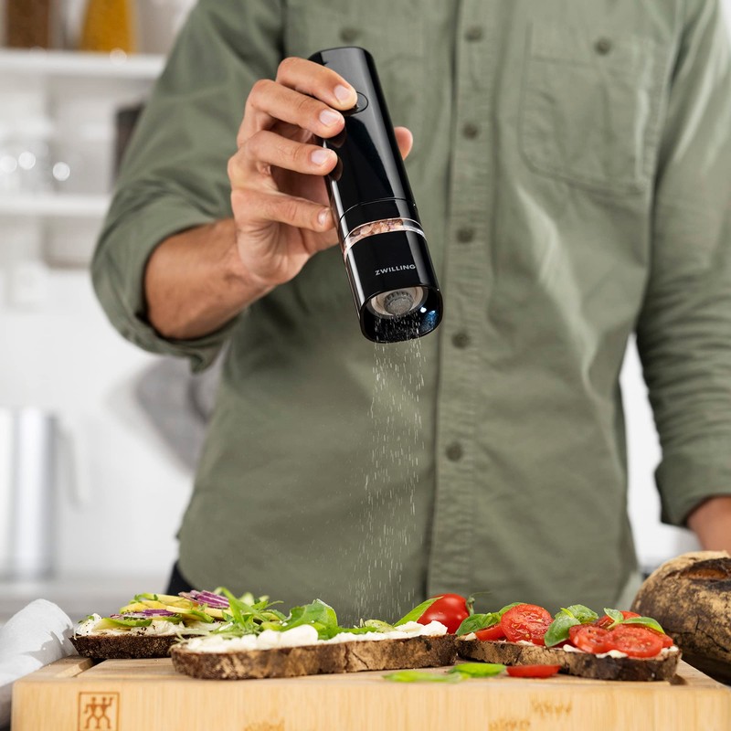 ZWILLING Enfinigy Electric Spice Mill - Black