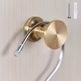 JPCRMOV Wall Hanging Hook Screw Type Wall Hanger Hook Hat Hanging Clothes Coat Hanger Umbrella Backpack Hook Entrance Wall Hook Brass Super High Load Capacity
