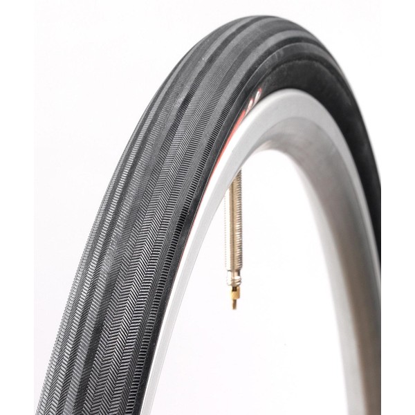 Challenge Paris Roubaix Road Tubular Tire (Black/Black, 27-mm)