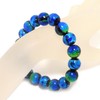 Stone jewelry japan Men's Luminous Firefly Glass Blue & Kerama