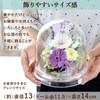 Hanayu Buddha Flowers, Preserved Flowers, Artificial Flowers, White Version, Clear