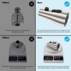 Hibbent Metal Pull Down Spray Head for Kitchen Faucet, Kitchen