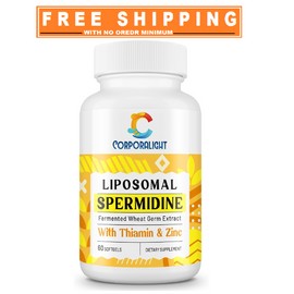 Corporalight 30Mg Spermidine Supplement, Liposomal Spermidine, High Absorption, More Potent t