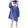 GraduationMall Shiny Kindergarten & Preschool Graduation Gown Cap Set with