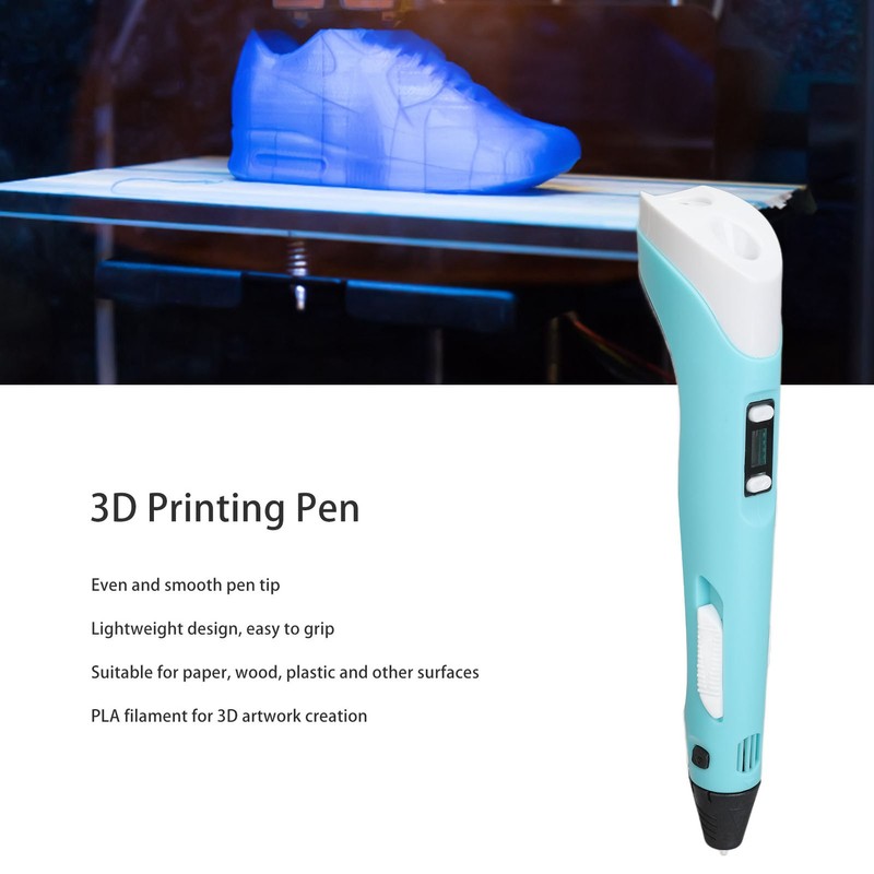 3D Printing Pen Kit with 20Pcs 3 Meter PLA Filaments