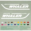 Pair 24" Boston Whaler Compatible Replacement Decals *White* Vinyl Stickers