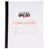 School Smart Stitched Cover Composition Book, No Margin, 8-1/2 x
