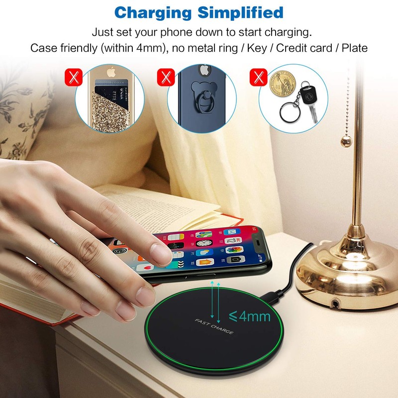 Micro-Mark 10W Ultrathin Wireless Fast Charger