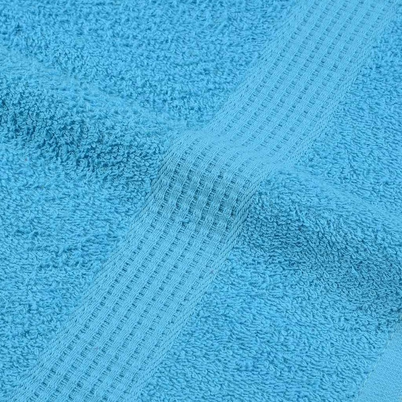 vidaXL Flannels Pack of 4 Turquoise 30 x 30 cm