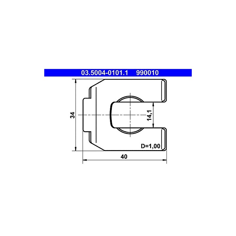 ATE 03500401011 Hose Holder